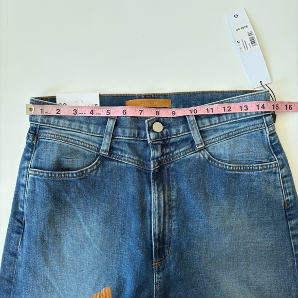 Joe's Jeans || The Goldie High Rise Wide Leg Jeans Retro Yoke Blue 30 NWT - Picture 9 of 12